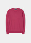 Radstone Men's Merino Wool Jumper in Blush Pink - Regular Fit