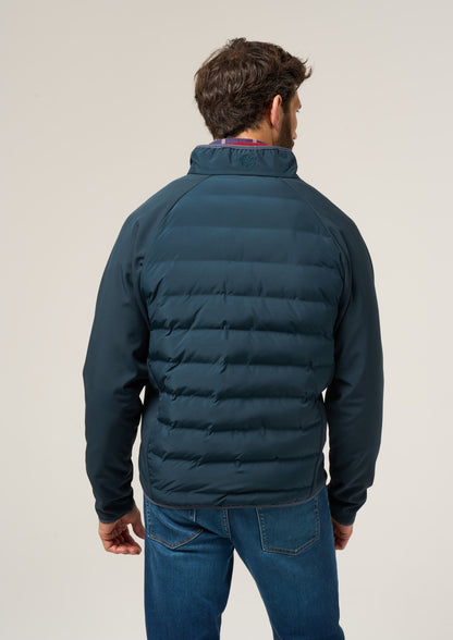 Calsall Men's Hybrid Jacket In Navy