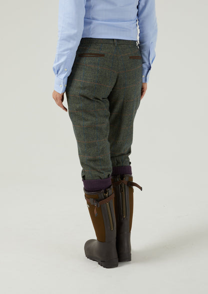 Combrook Ladies Tweed Breeks In Heath