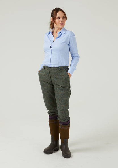 Combrook Ladies Tweed Breeks In Heath