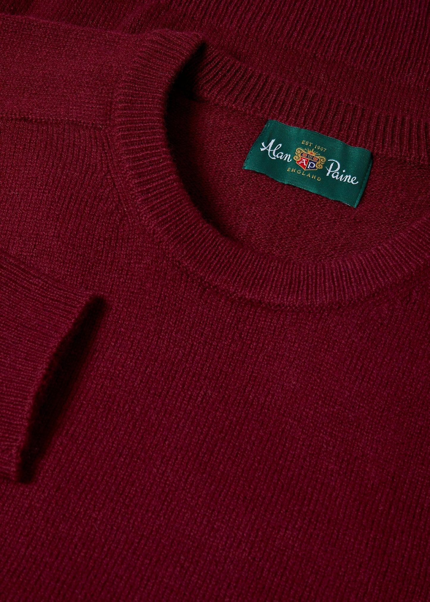 Lambswool-Jumper-Dorset-Bordeaux