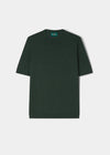 Fairbourne Short Sleeve Cotton Crew Neck In Alan Paine Green