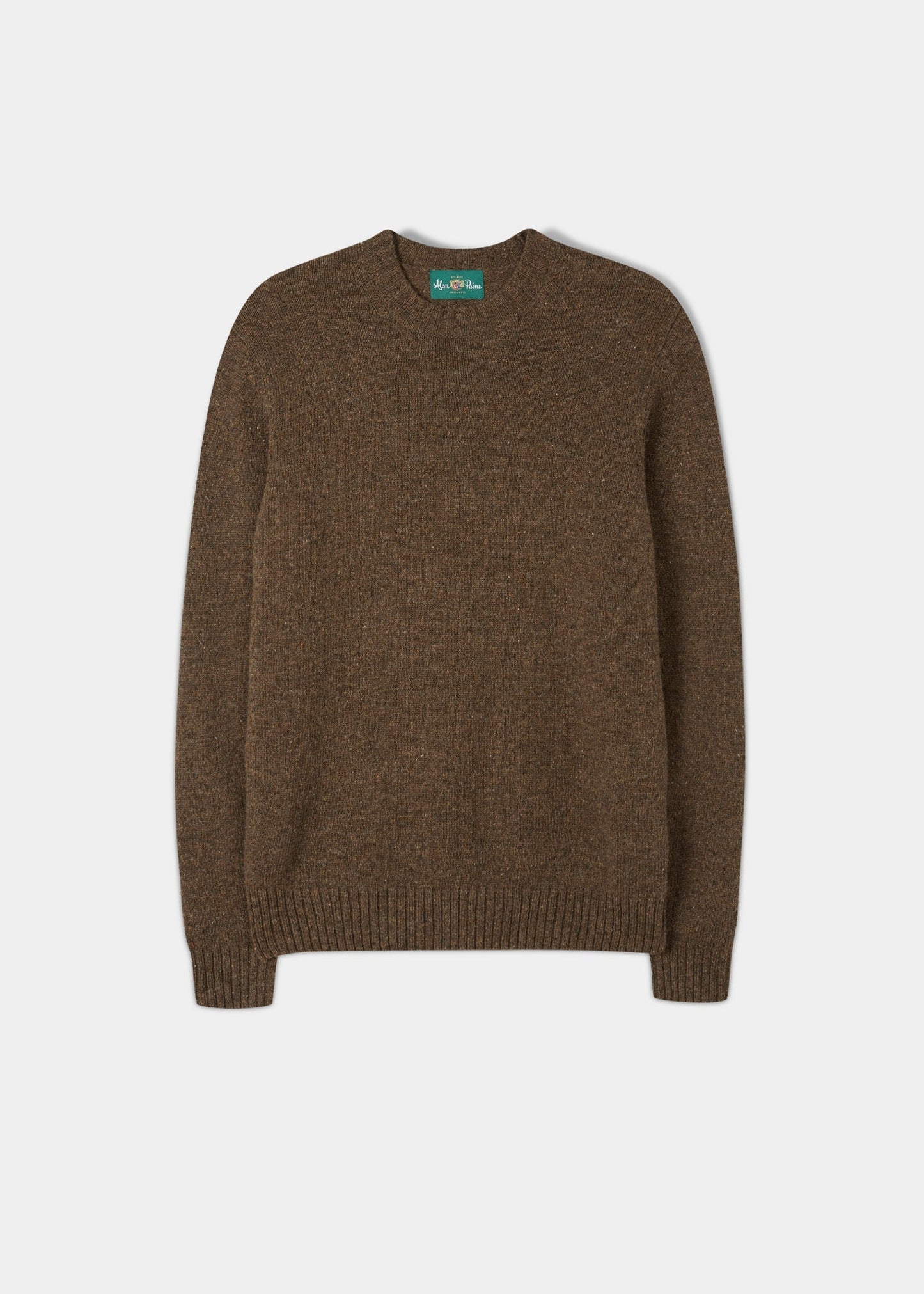 Shetland Wool Scots Pine Jumper