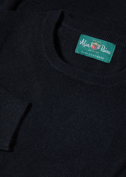 Melfort-Black-Cashmere-Jumper