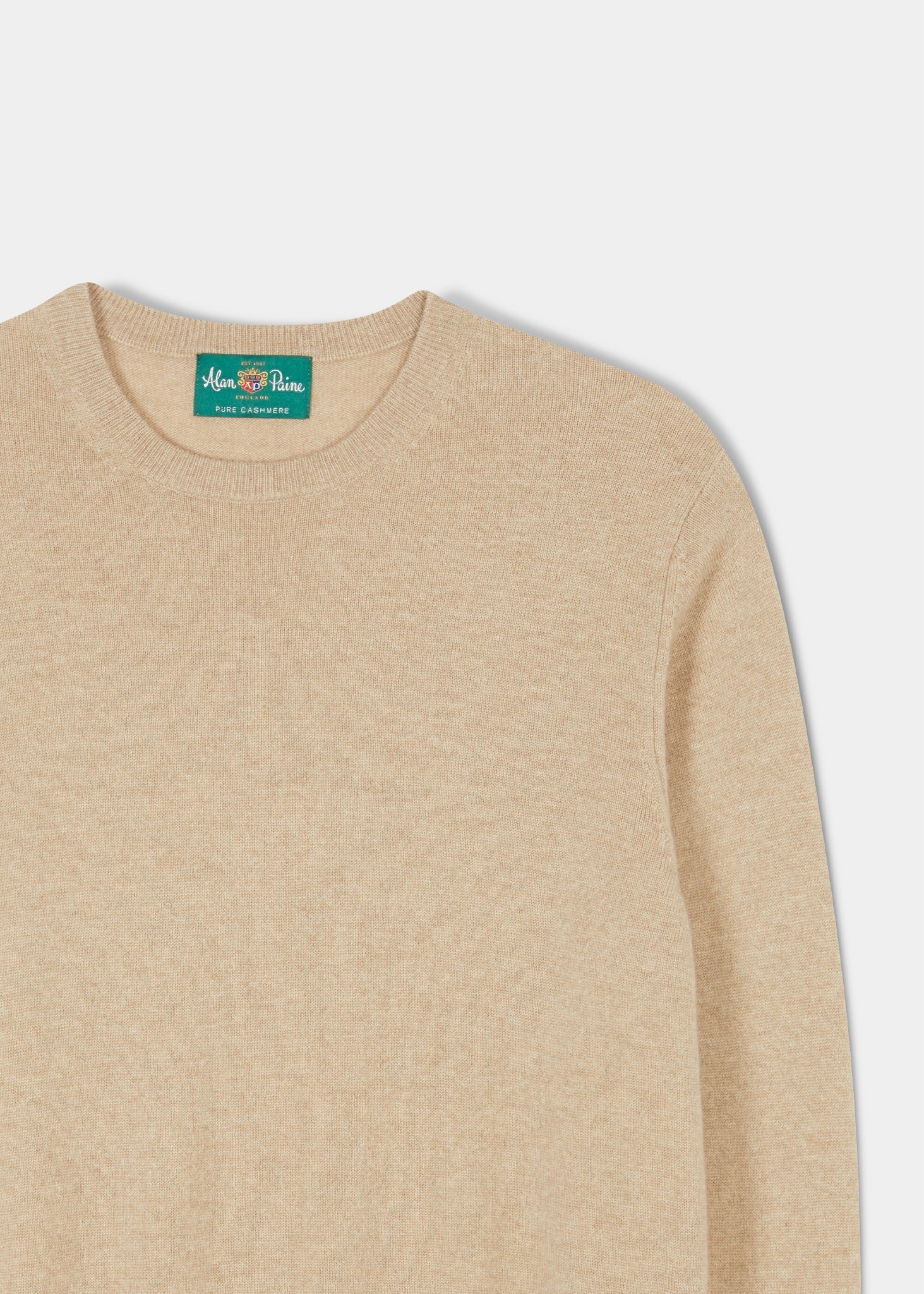 Melfort Cashmere Jumper in Linen