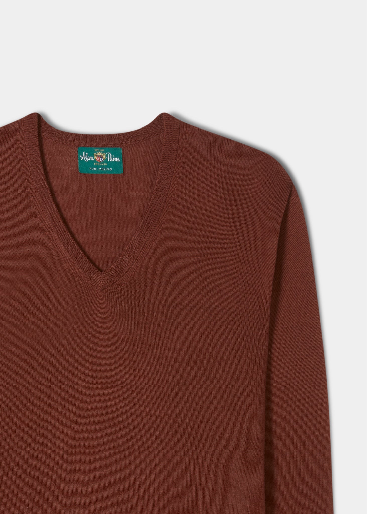 Merino-Wool-Jumper-Rust