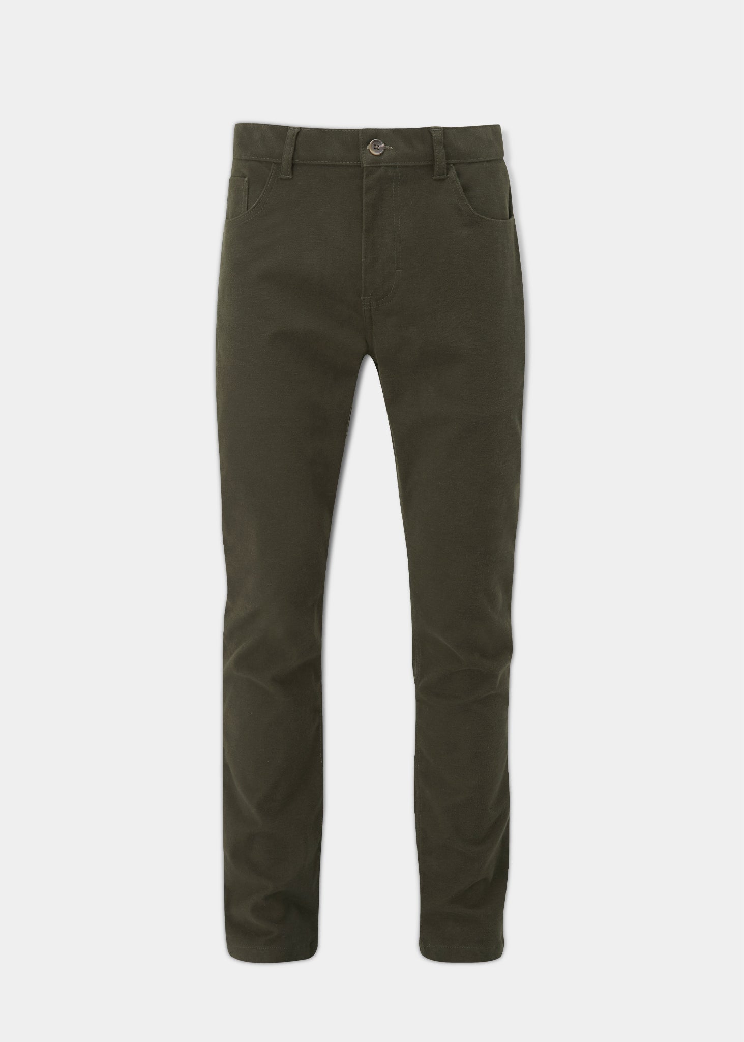 Southoak Moleskin Men's Trousers In Olive 