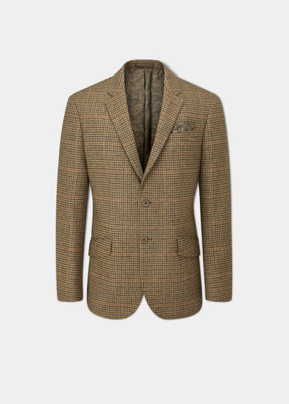 Surrey Tweed Lined Blazer In Sycamore