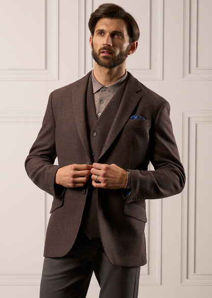 Tweed-Waistcoat-Mens-Surrey-Bramble