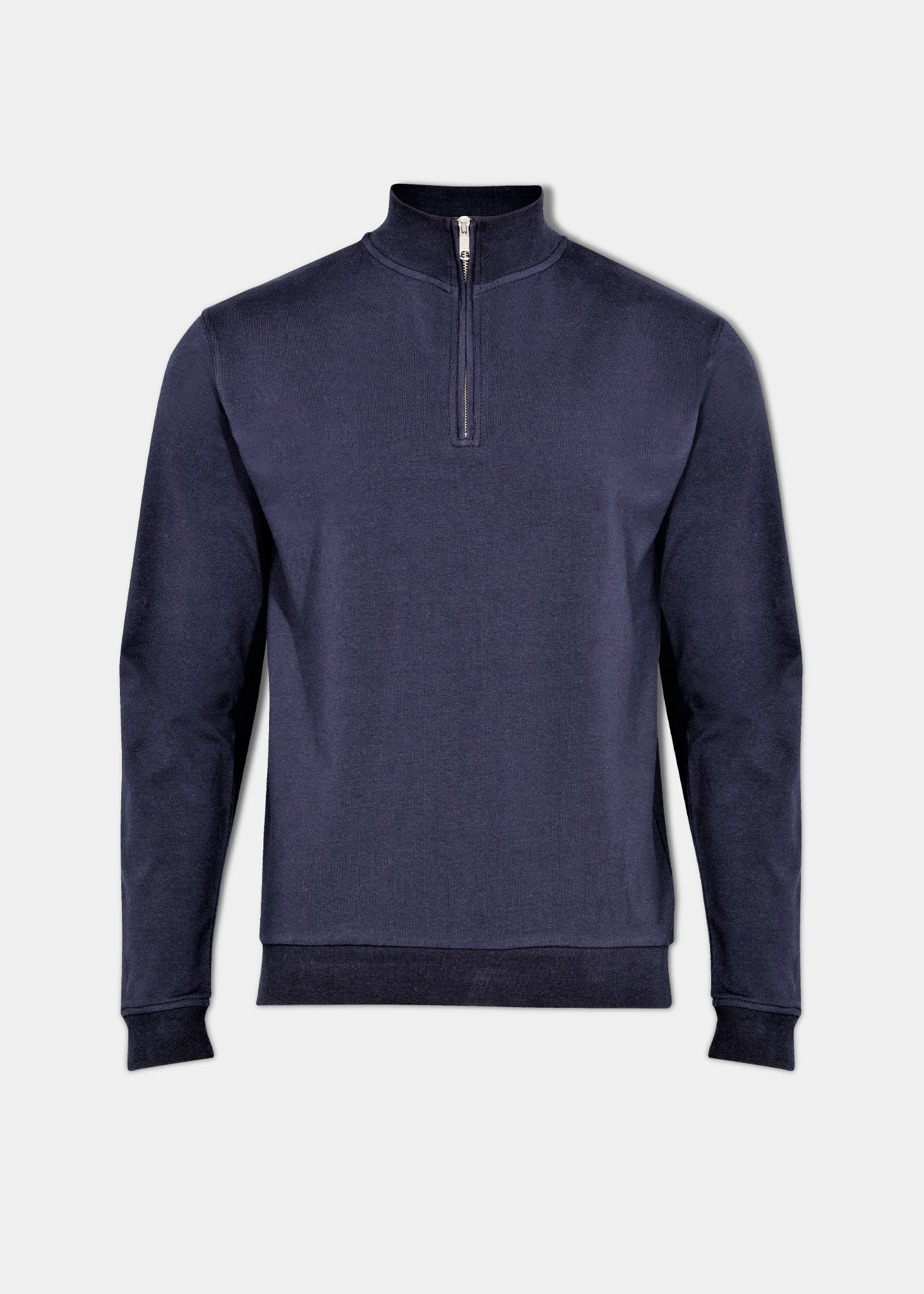 Men's cotton 1/4 zip jumper