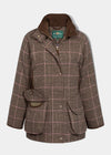 combrook-ladies-tweed-shooting-coat-ebony