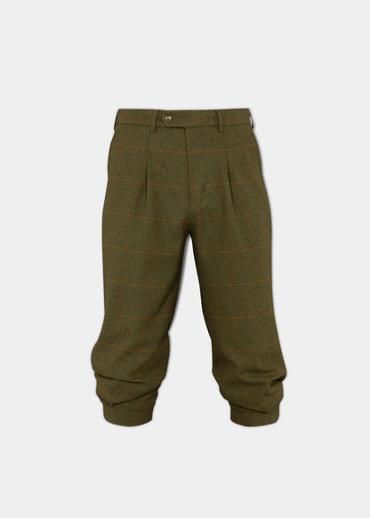 Combrook men's tweed shooting breeks in maple