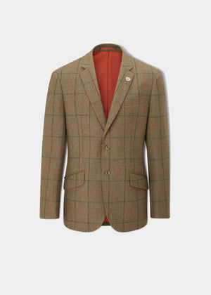 Combrook Men's Tweed Sports Blazer In Thyme