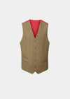 Combrook Men's Tweed Lined-Back Waistcoat In Hawthorn