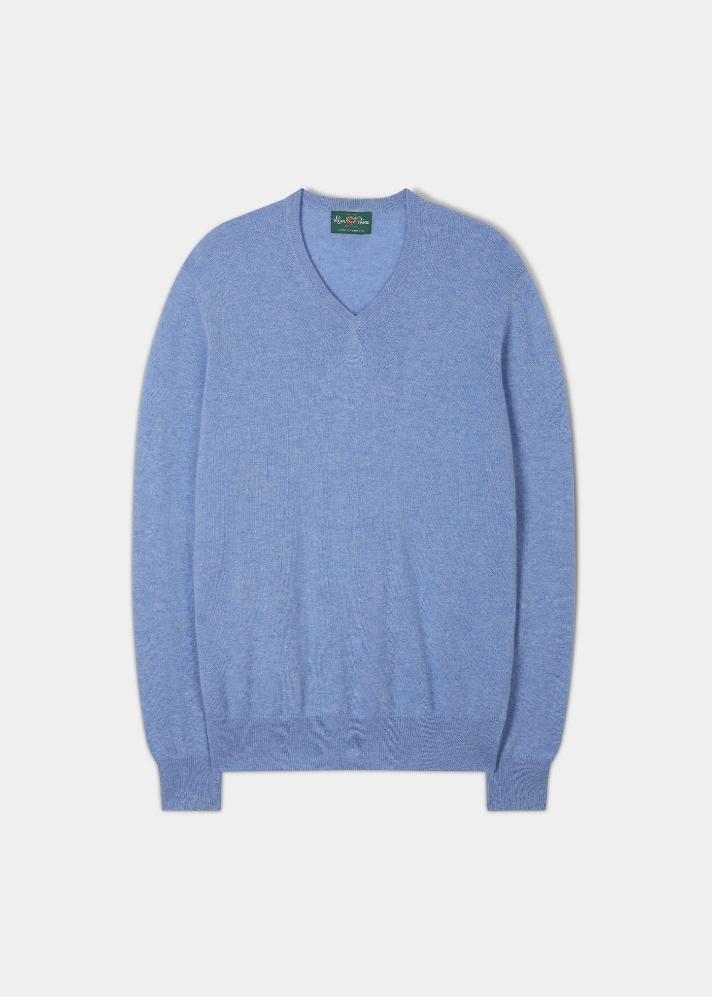 Haddington Cashmere Jumper in Ocean - Regular Fit