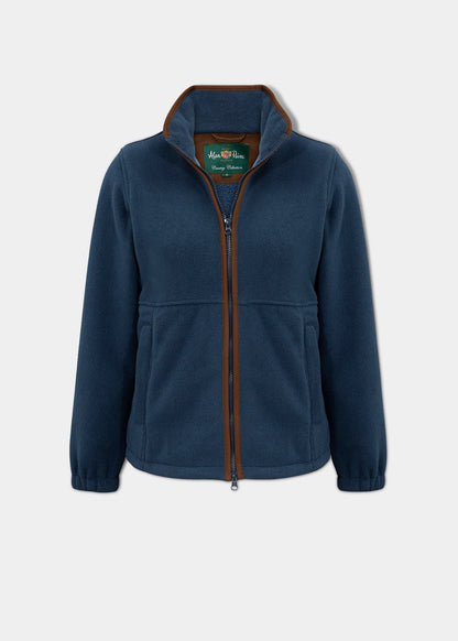 ladies-fleece-jacket-blue-steel