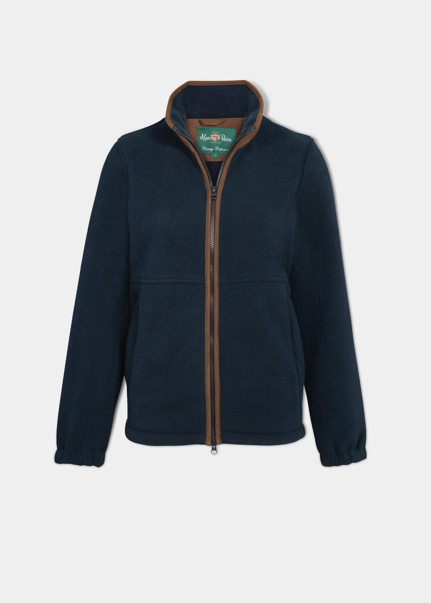 Aylsham Ladies Fleece Jacket In Dark Navy - Regular Fit