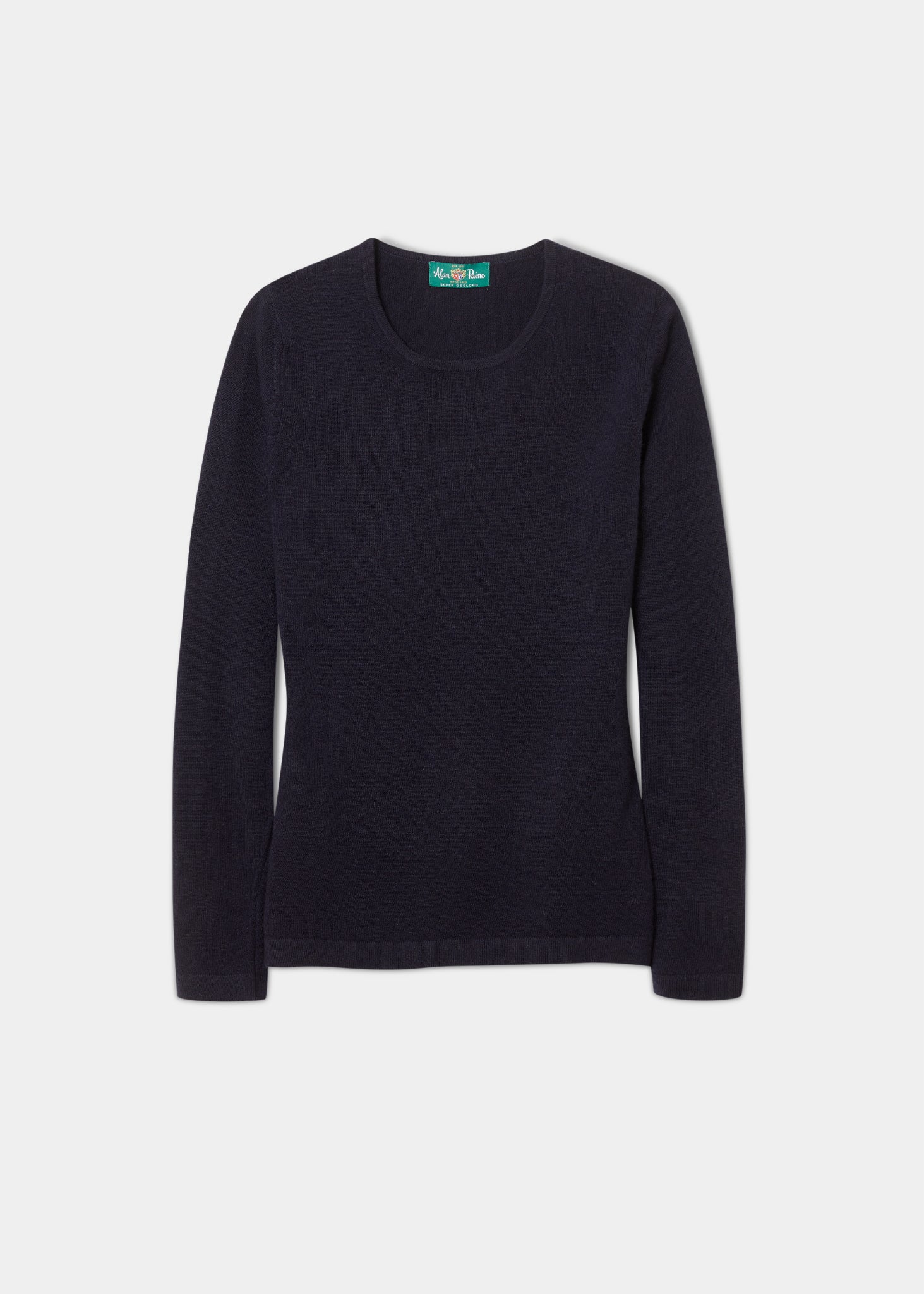 ladies-geelong-lambswool-crew-neck-jumper-dark-navy