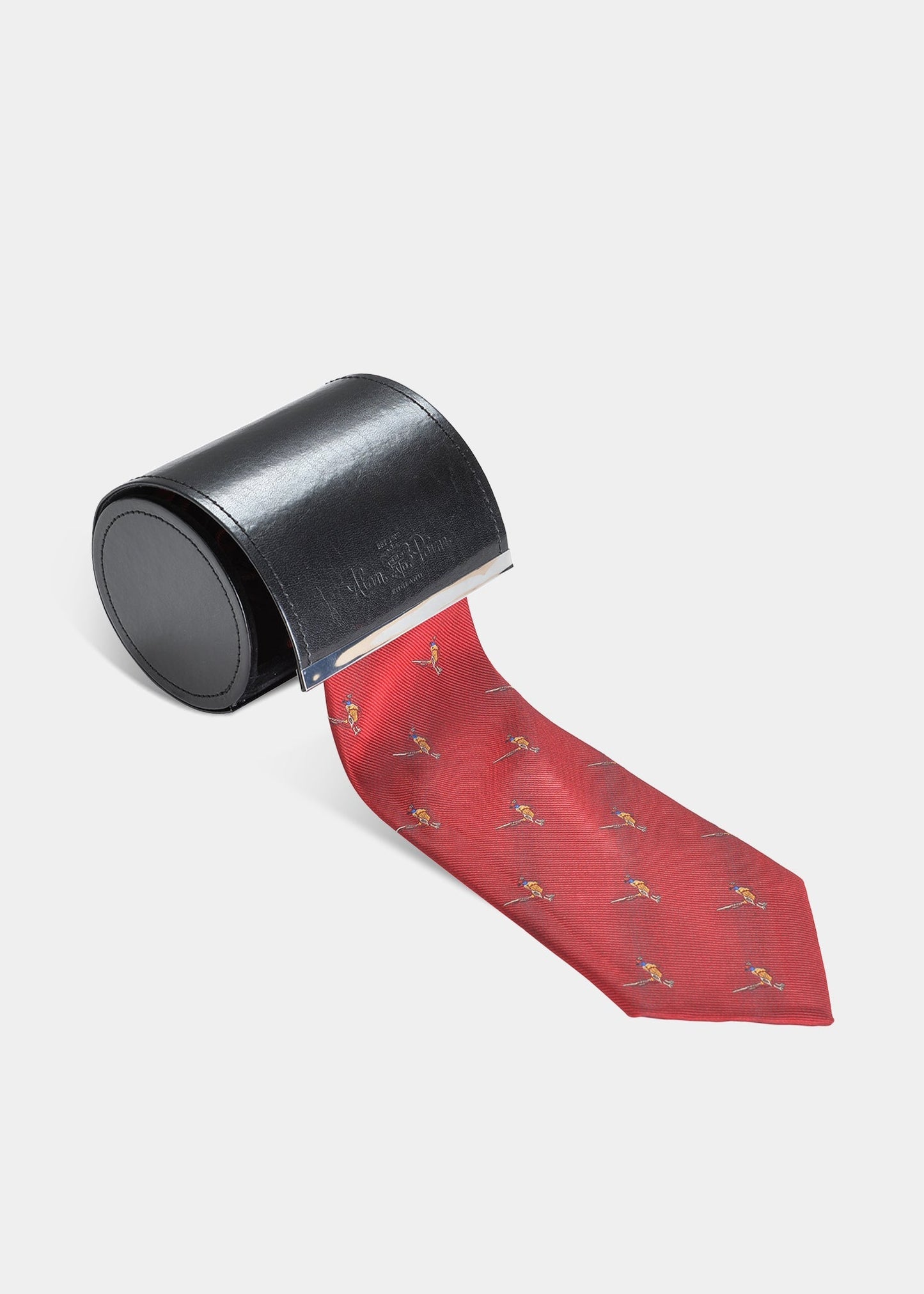 mens-ripon-silk-country-tie-standing-pheasant-design-red