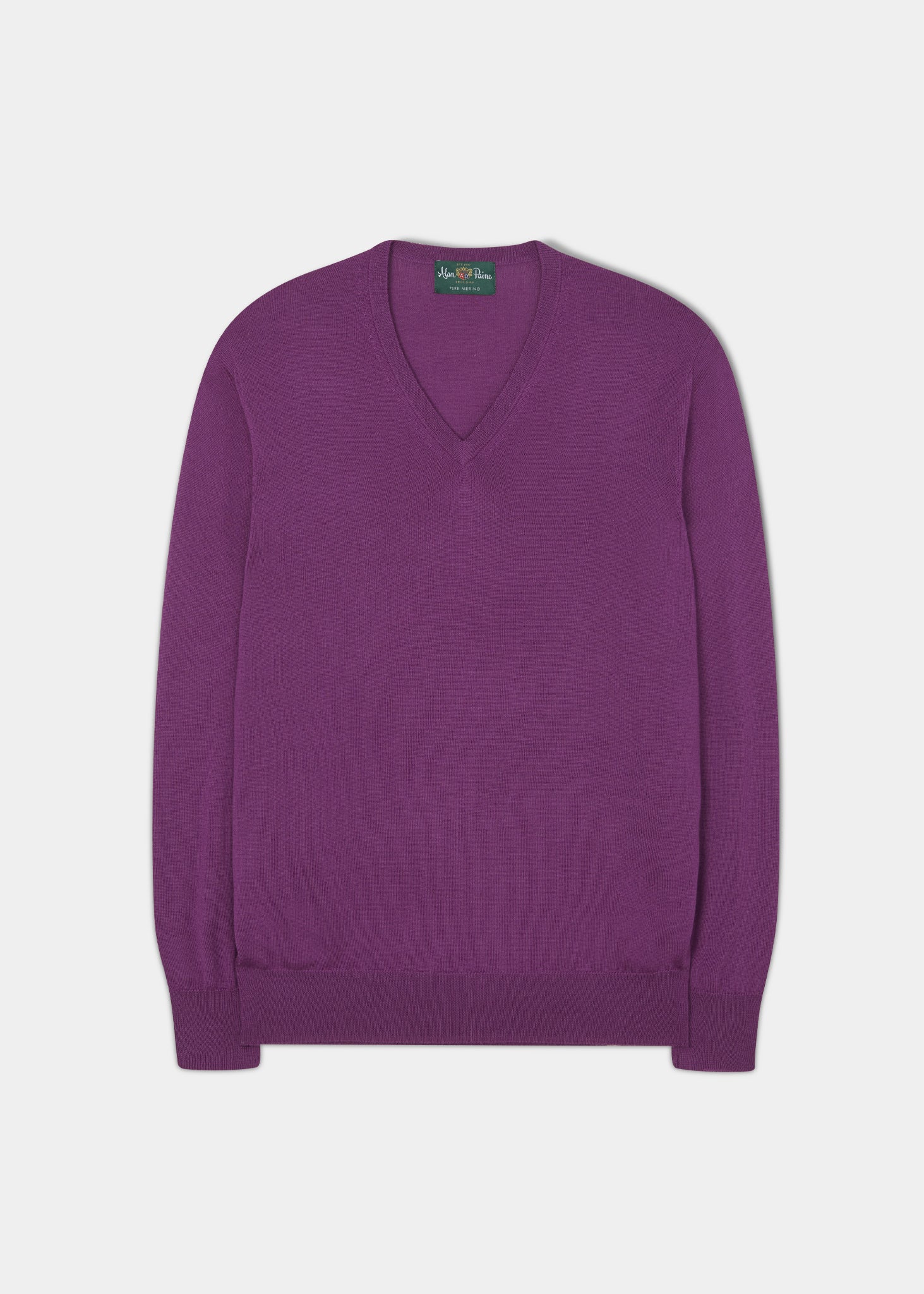 Millbreck Merino Wool Jumper in Orchid